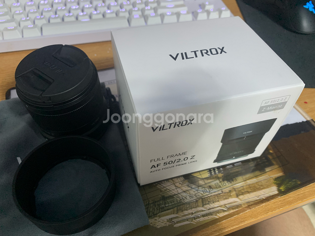 빌트록스 50mm f2 z마운트 렌즈--2