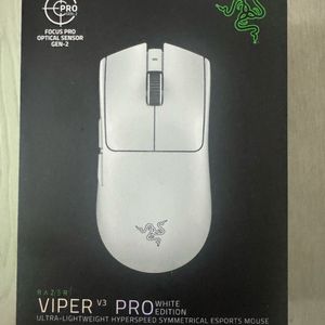 레이저 viper v3 pro 화이트 팝니다
