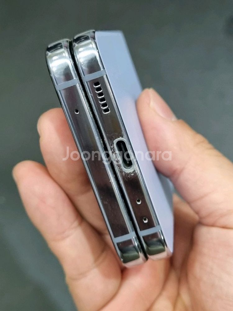 갤럭시Z플립4 256GB 블루 F721N--6