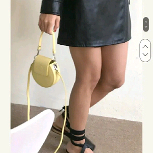 바이아뜰리에 나노서클백 레몬옐로우 새제품