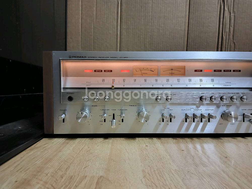 파이오니아 SX 950 아나로그 리시버 (오디오 앰프--1