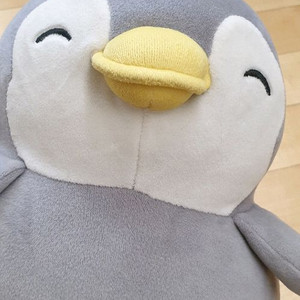 단종 인형 펭귄 회색 새것