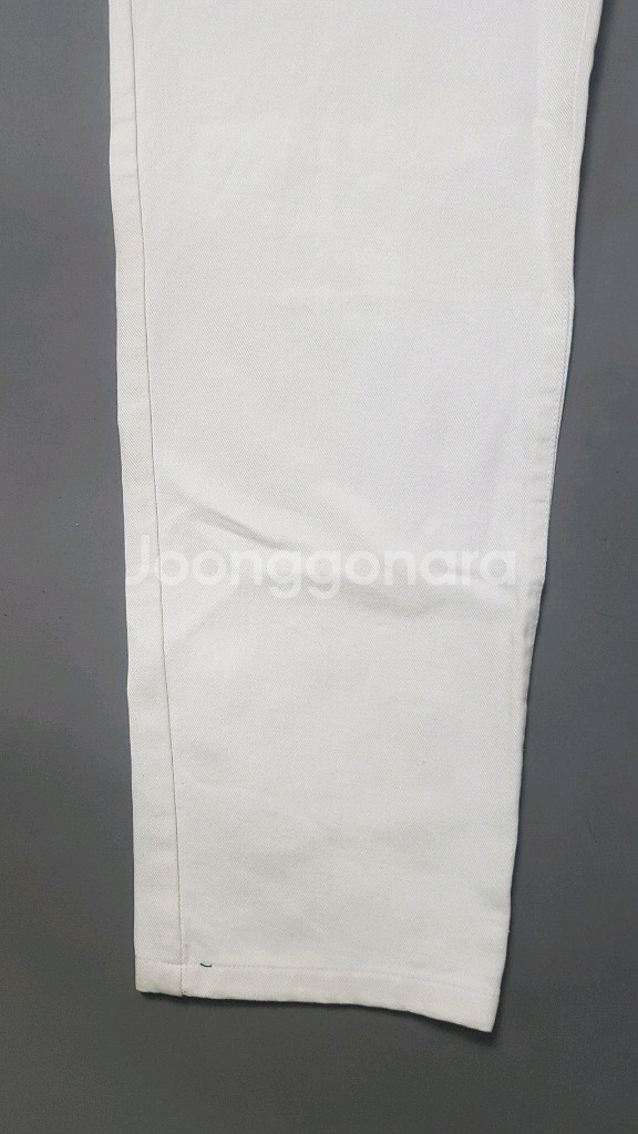 [30] 베르사체 진스 꾸뛰르 와이드 화이트진 청바지--2
