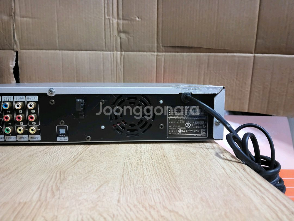 LG CD VCD DVD 레코더 DR 4922 (앰프--6