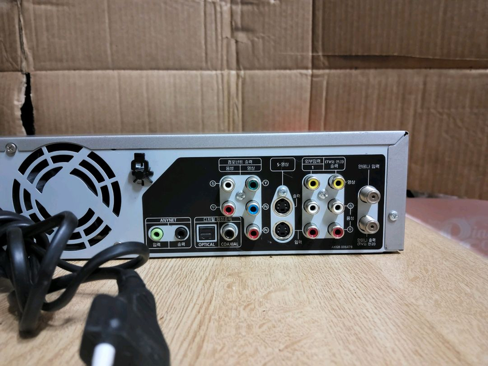 삼성 CD VCD DVD 비디오 레코더 5500 (앰프 이미지