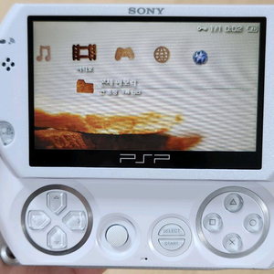 PSP go 화이트 정상작동 정품케이블