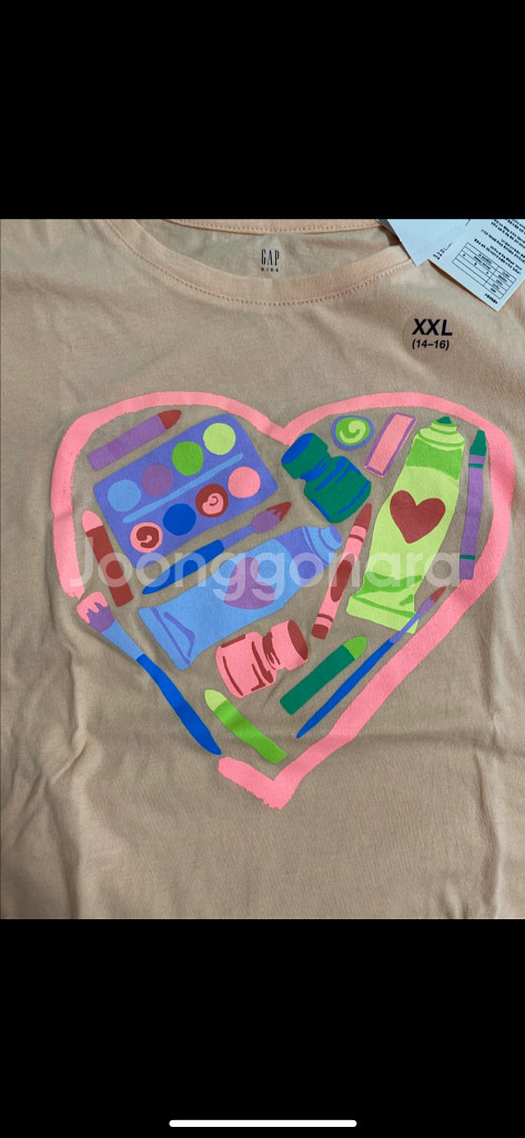 [새상품] GAP Kids 티셔츠(성인여자 55)--2