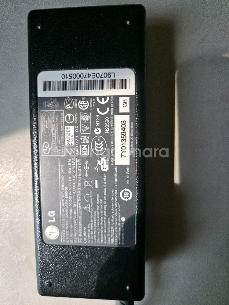 Lg 충전 어댑터(pa-1900-08)--0