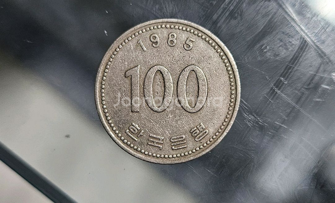 100원 희귀동전 (72년~85년)--5