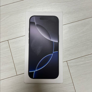 아이폰 16프로 256gb 블랙티타늄
