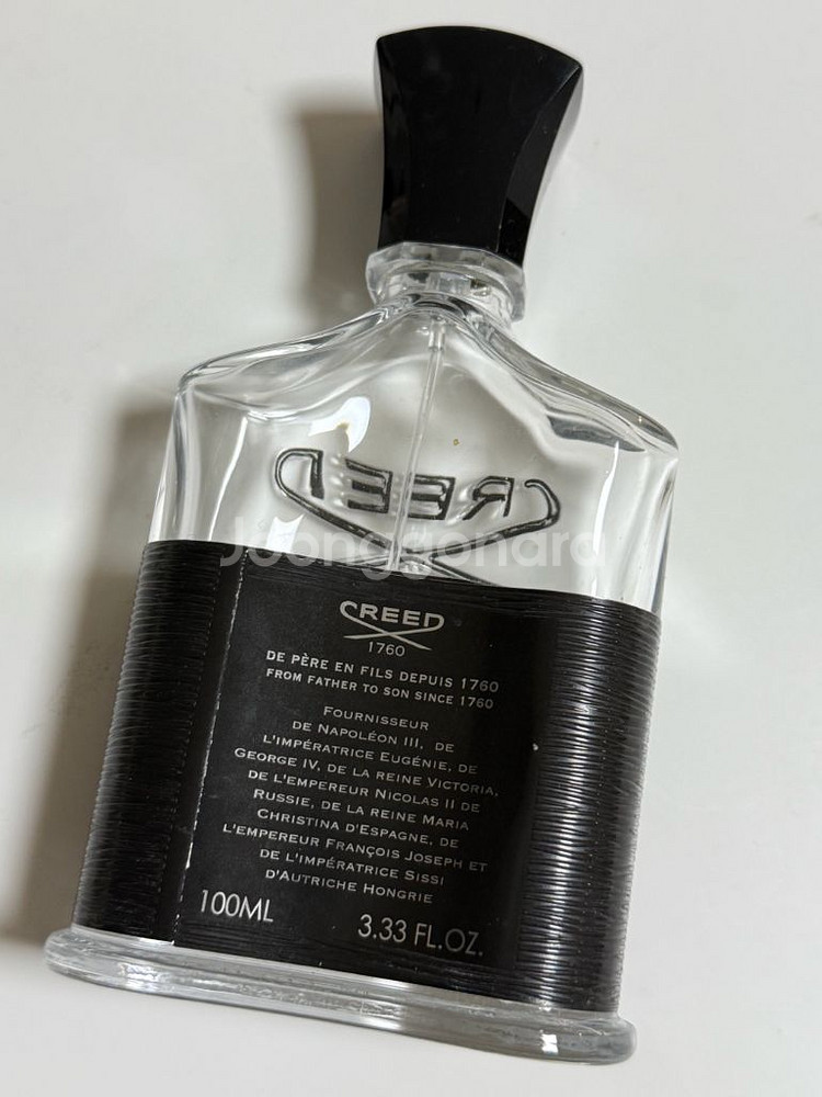 크리드 어벤투스 100ml 향수 공병--1
