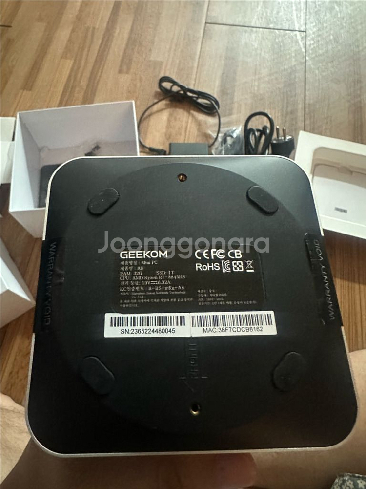 GEEKOM A8 8845hs 1TB 32g 미니pc--1
