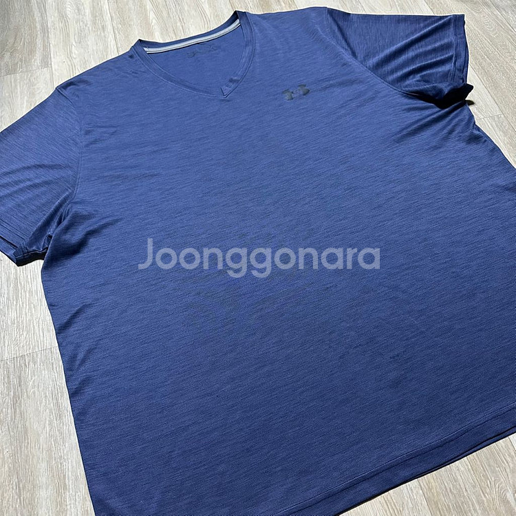언더아머 2XL 브이넥 반팔 티셔츠 일괄--0