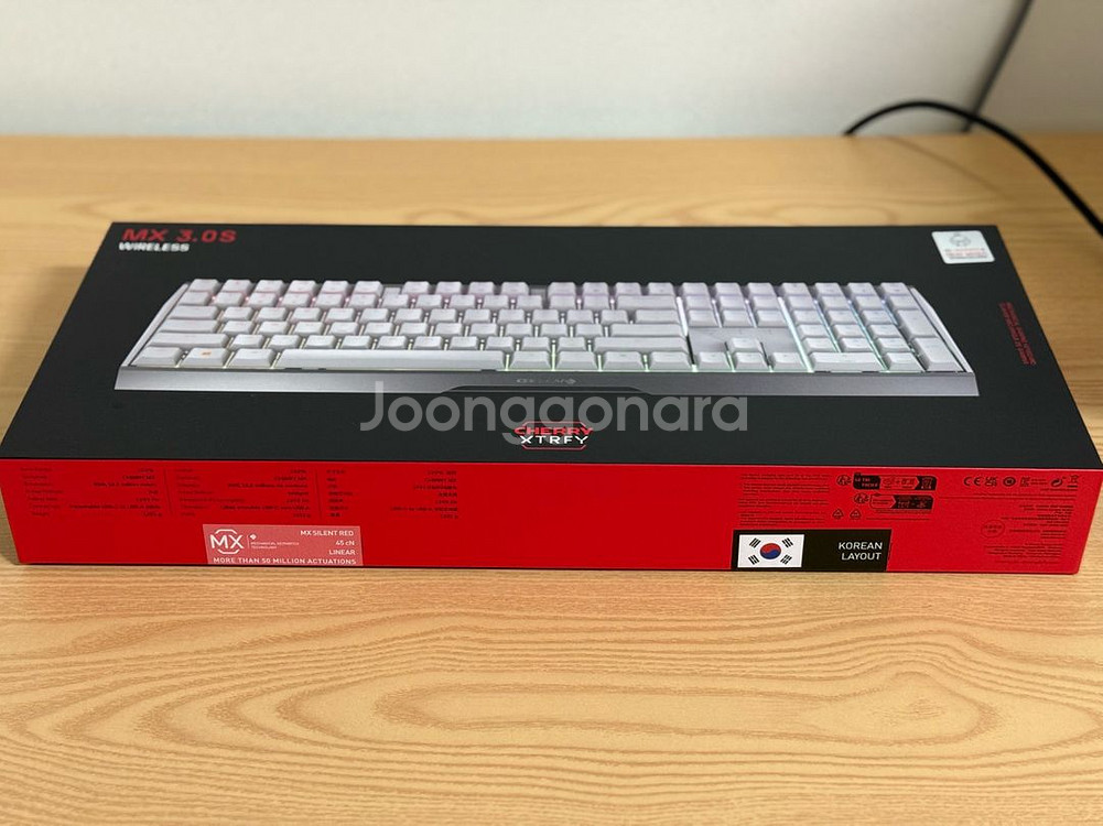 체리 MX 3.0S RGB 무선 MX2A 저소음적축--1