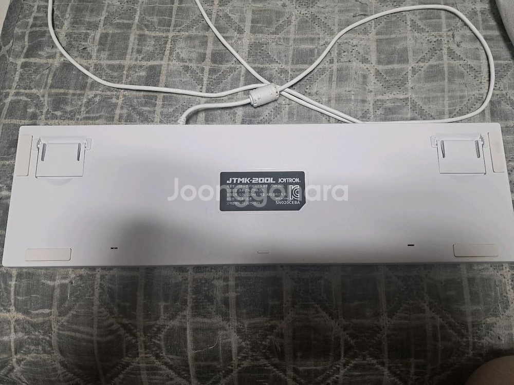 조이트론 JTMK-200L 화이트 게이밍 키보드--1