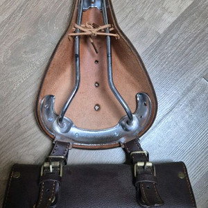 레트로 자전거안장