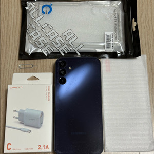 A155 갤럭시A15 블루블랙 128GB 천안 아산