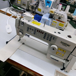 부라더 무소음 자동 사절 공업용 미싱