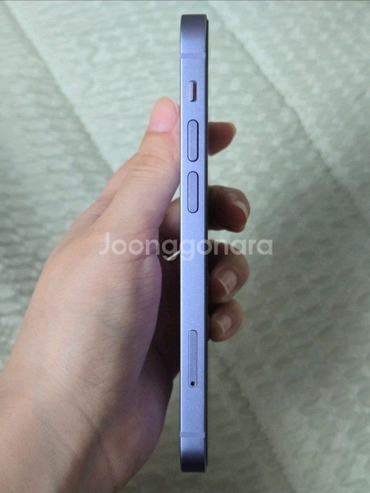 아이폰12미니 퍼플 256gb 배터리100 순정--5