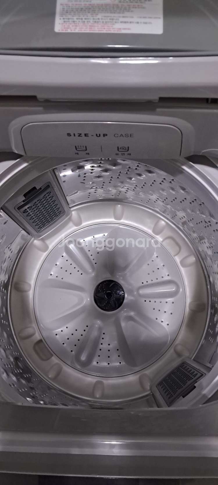 2667 대우클라쎄 15KG 통돌이세탁기(메탈그레이)--7