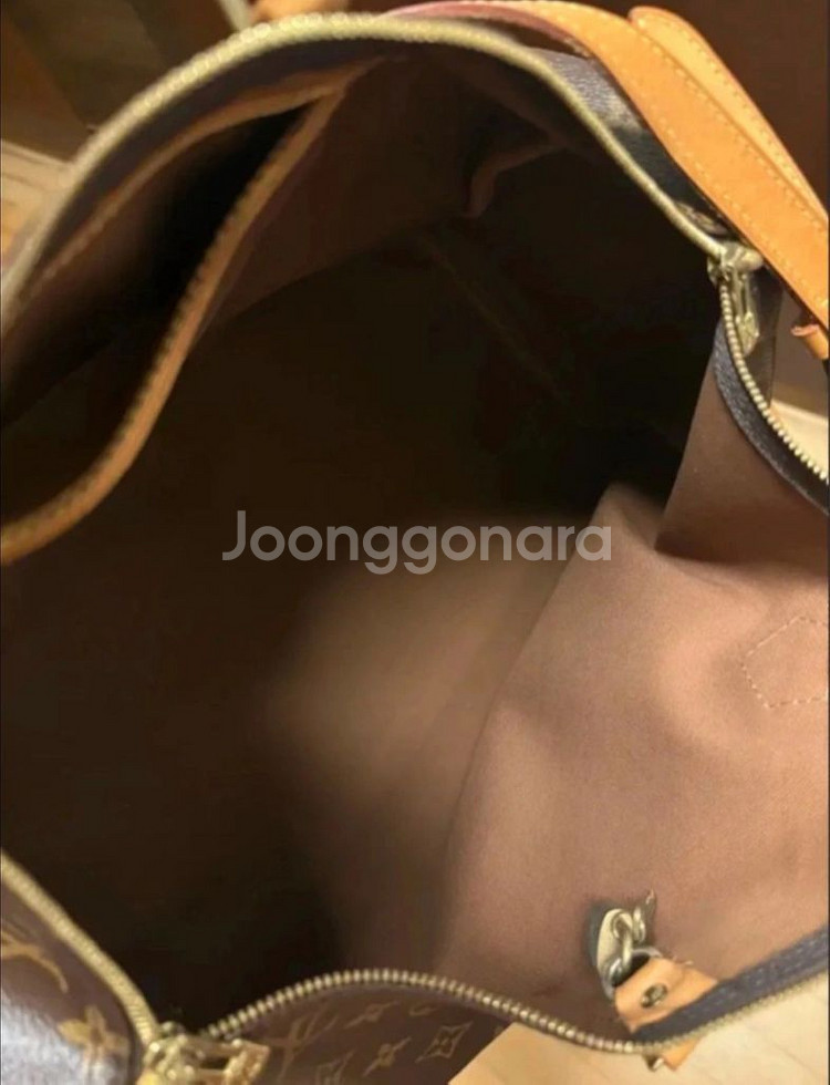 루이비통 모노그램 스피디 반들리에 40CM 보스턴백--4