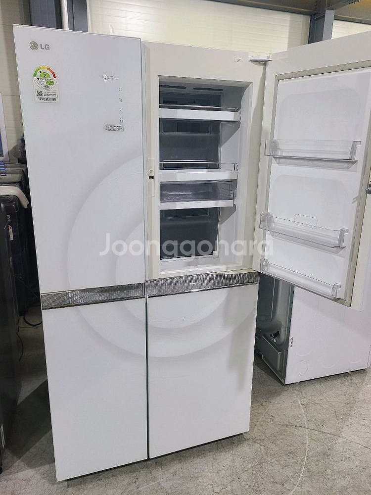 무료배송설치, 엘지 870리터 냉장고 매직스페이스홈바--2