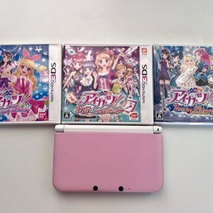 일본 닌텐도 3DS 핑크 XL LL 아이카츠 아이엠스타