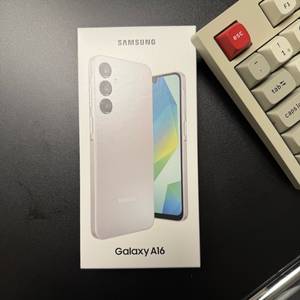 갤럭시 A16 자급제 128GB 그레이 미개봉