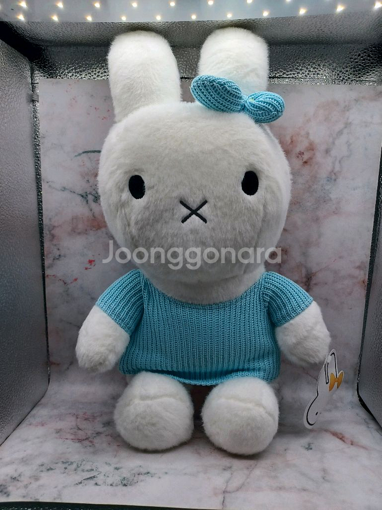 미피 스웨터 대형인형(파랑,빨강,보라) 40cm--1