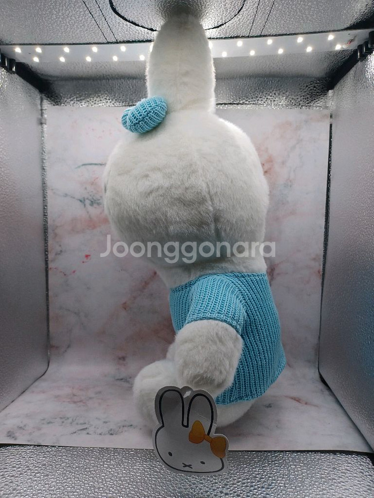 미피 스웨터 대형인형(파랑,빨강,보라) 40cm--3