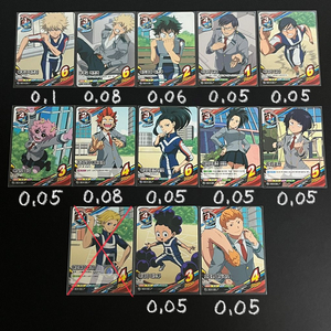 나의 히어로 아카데미아 나히아 tcg카드