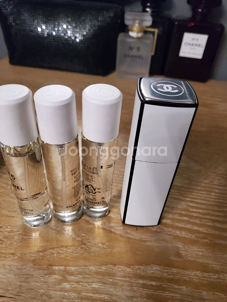 샤넬 넘버5로 오드뚜왈렛 휴대용본품 20ml3개--1