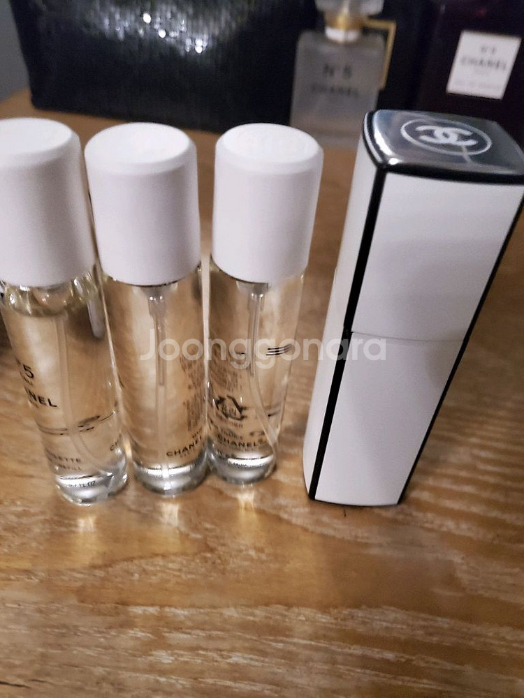 샤넬 넘버5로 오드뚜왈렛 휴대용본품 20ml3개--0