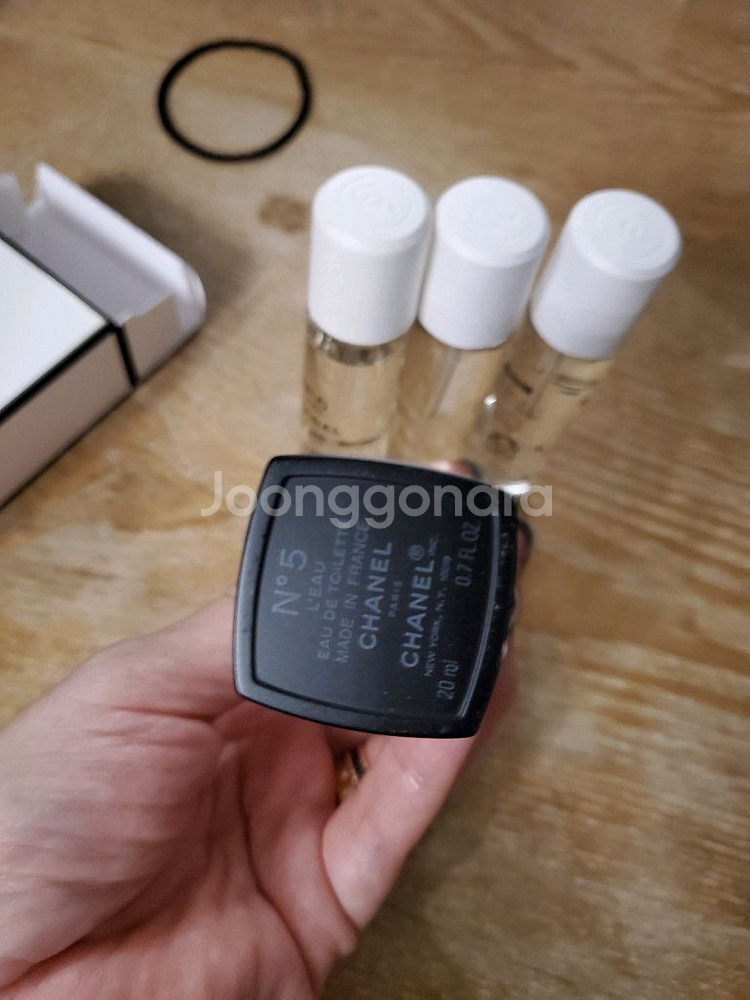 샤넬 넘버5로 오드뚜왈렛 휴대용본품 20ml3개--3