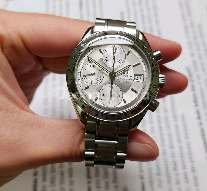오메가 스피드마스터 실버판 크로노그래프 오토매틱 브레이--9