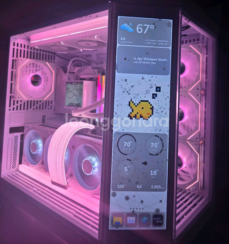 9800X3D 5080 Y70 새본체 팝니다--3