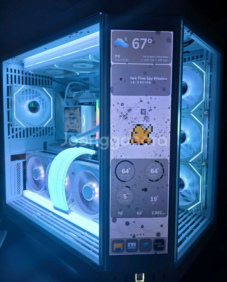 9800X3D 5080 Y70 새본체 팝니다--1