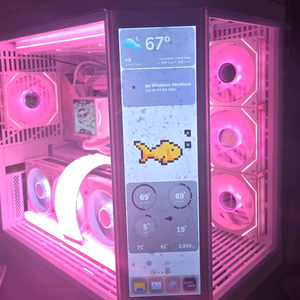 9800X3D 5080 새어항본체 팝니다