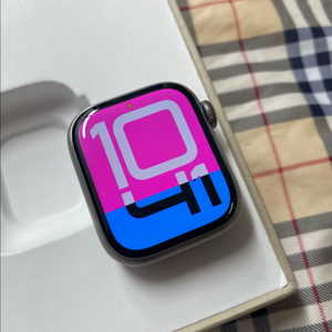 애플워치7티타늄에디션 41mm 실버 신품급
