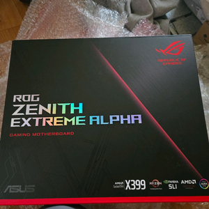 x399 보드만팝니다 ROG Zenith Extreme