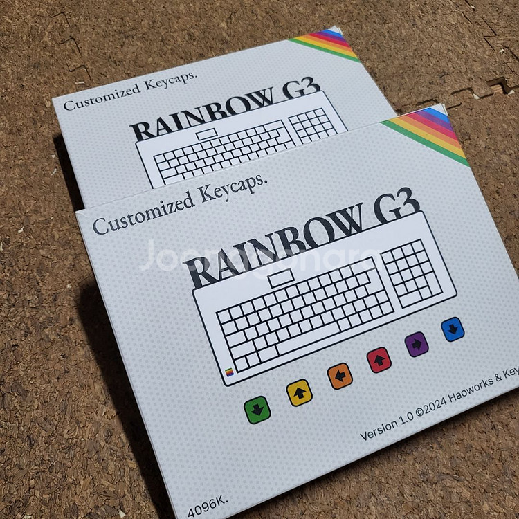 (반택포함)알리발 raunbow g3체리높이 키보드키캡--0