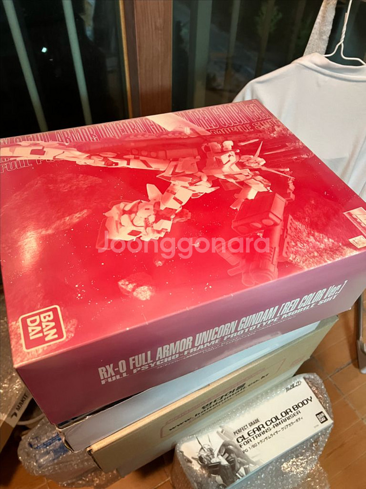 미개봉(mg 유니콘 풀아머 레드, mg 트란잠클리어,--0