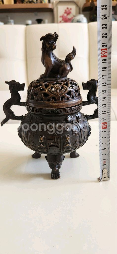 삼족 적동향로--6