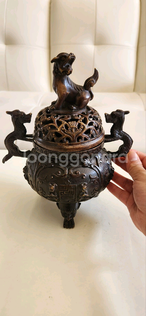 삼족 적동향로--8