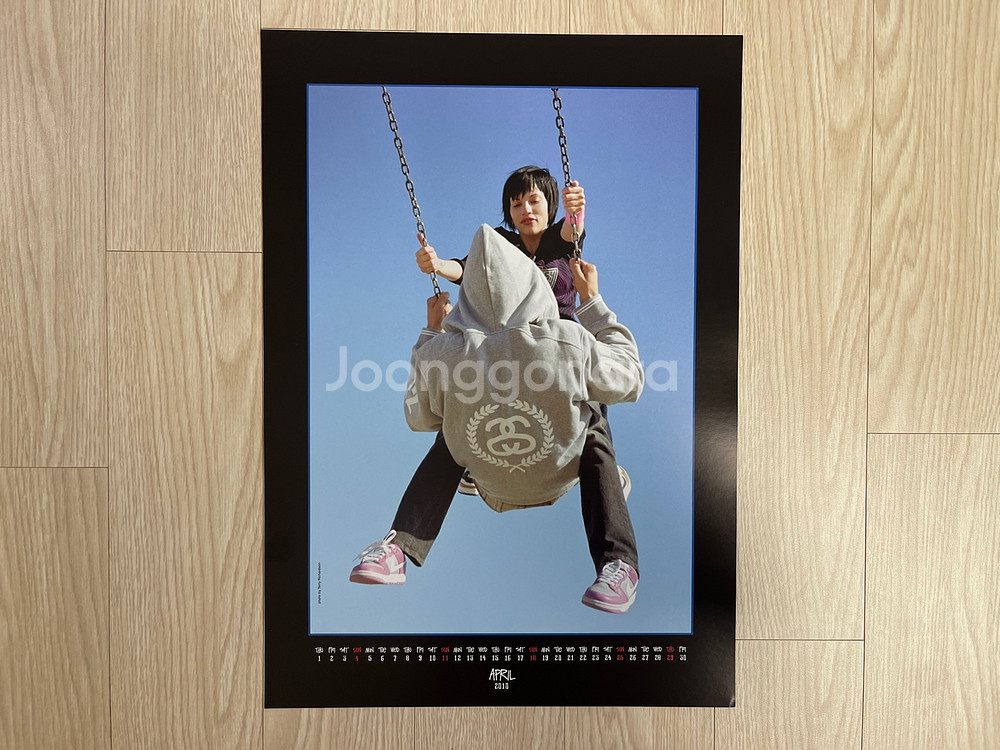스투시 30주년 한정판 아트 포스터 캘린더 April--1