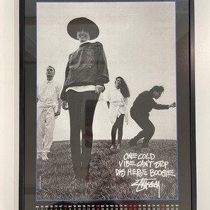 스투시 30주년 한정판 아트 포스터 캘린더 March