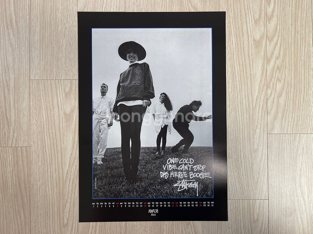 스투시 30주년 한정판 아트 포스터 캘린더 March--1