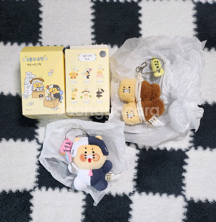 카카오프렌즈 춘식이 반반요정 명태요정 세트--0
