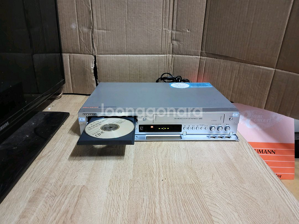 삼성 CD VCD DVD 비디오 레코더 5500 (앰프--0