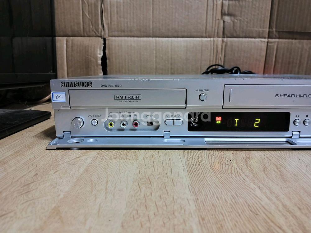 삼성 CD VCD DVD 비디오 레코더 5500 (앰프--1